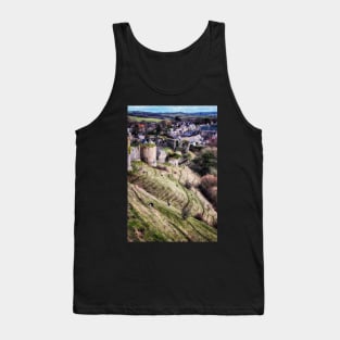 Corfe from the Top Tank Top